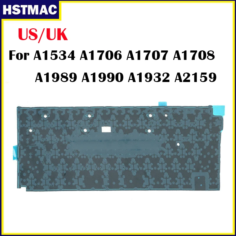 Laptop US Keyboard Backlight For Macbook Pro A1534 A1706 A1707 A1708 A1932 A1989 A1990 A2159 UK Keyboards Backlit 2016 2017 2018