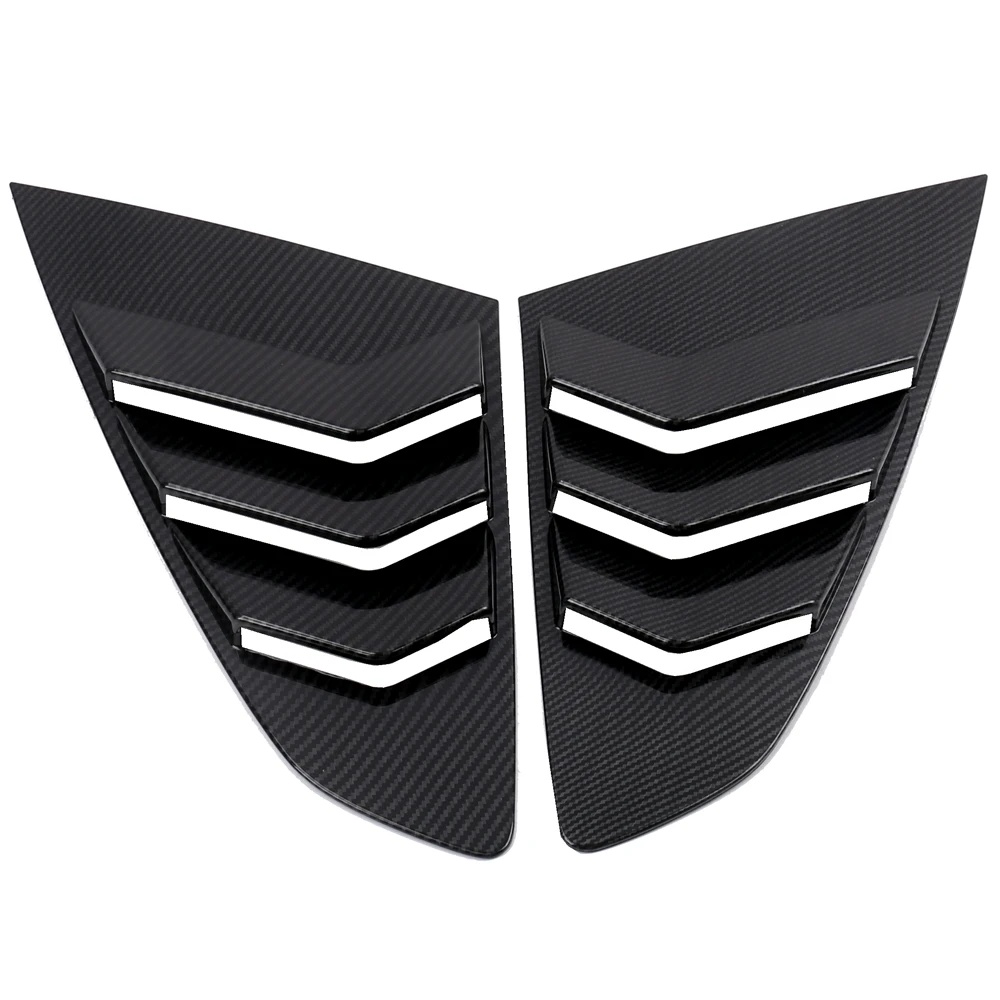 Fit for VW Volkswagen Arteon CC 2017-2021 Car Accessories Rear Triangle Window Shutter Cover Trim 2pcs