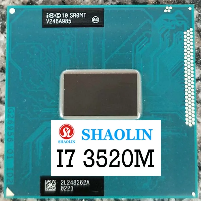 I7-3520M i7 3520M SR0MT 2.9 GHz processore CPU Quad-Thread Dual-Core originale SHAOLIN versione ufficiale spedizione gratuita originale