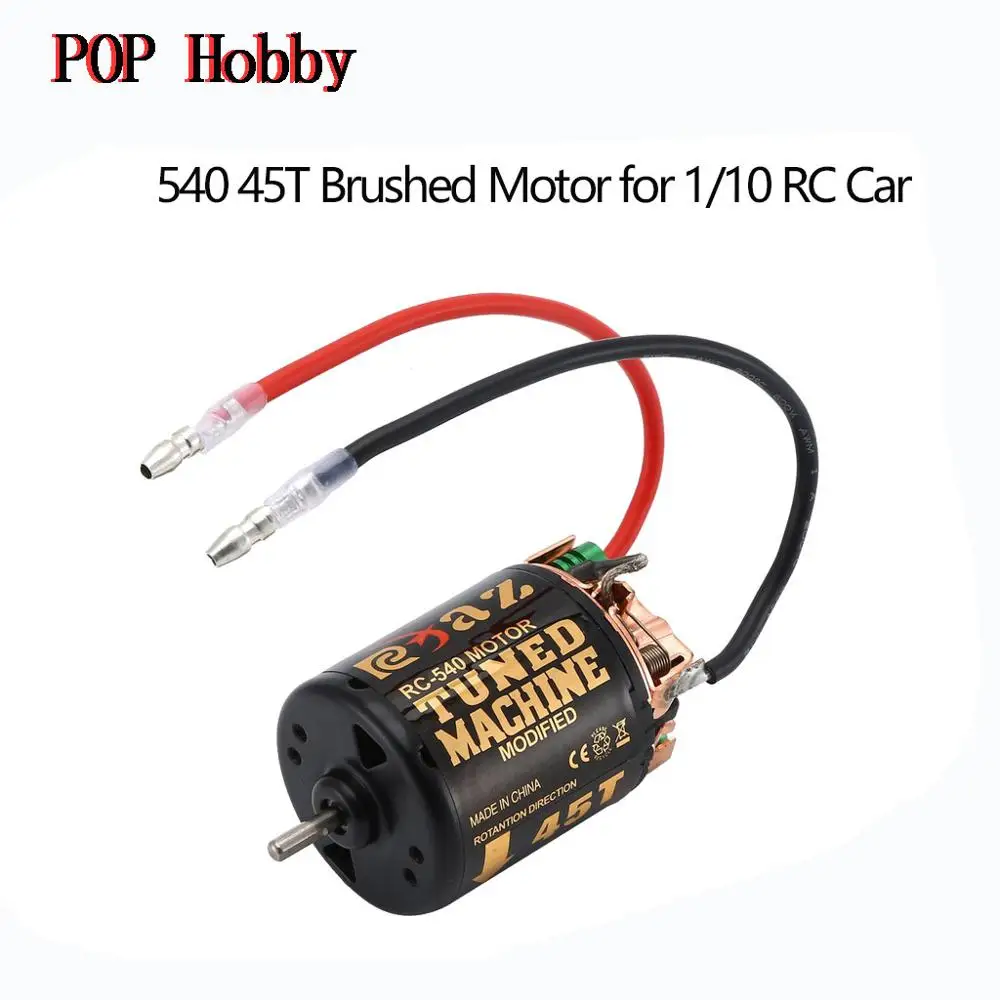 Ysido 540 Combo Geborsteld Motor 55T 45T 35T 60a Esc Voor 1/10 Off-Road Rock Crawler Klimmen Rc Auto Traxxas Trx4 Axiale Scx10