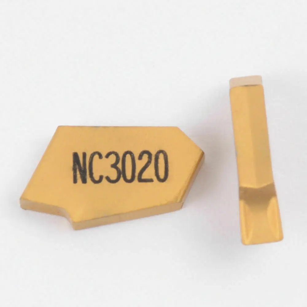 10個SP300 NC3020 cnc超硬インサート3ミリメートルワイド溝加工のためのカットオフ鋼