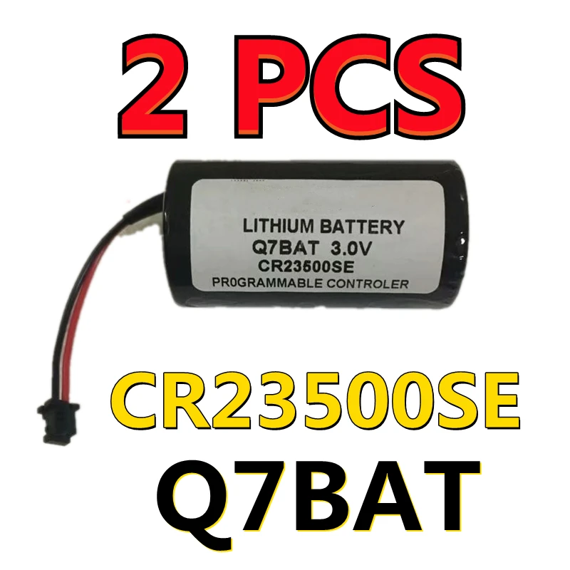 

2PCS New Genuine CR23500SE Q7BAT 3V PLC Lithium Battery