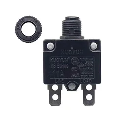 KUOYUH 88 series 11A manual reset motor pump thermal overload switch protector circuit breaker for power strips
