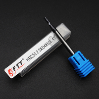 HRC50 2.5mm 4 Flute Endmills Carbide End Mill Machine Tungsten Steel cnc Milling Cutter EndMill Machine Cutting Tools