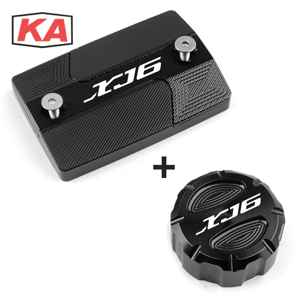 New Design For Yamaha XJ6 XJ6N XJ6F Diversion 2009-2014 motorcycle Front & Rear brake Fluid Cylinder Master Reservoir Cover Cap