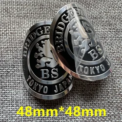 2pcs bridge vintage  Bike Head Badge Aluminum Decals Stickers For MTB BMX Folding Bicycle Frame Cycling Accessories emblem