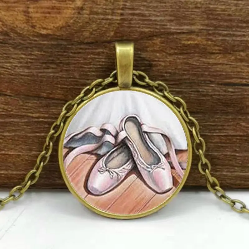 الباليه قلادة الرقص مجوهرات راقصة الباليه النعال راقصة الفن قلادة المختنق قلادة النساء الرجال