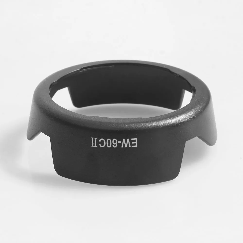 10 Pieces Camera Lens Hood Bayonet Mount EW-60C II for Canon EF-S 18-55mm F/3.5-5.6 III 58mm Filter Lens