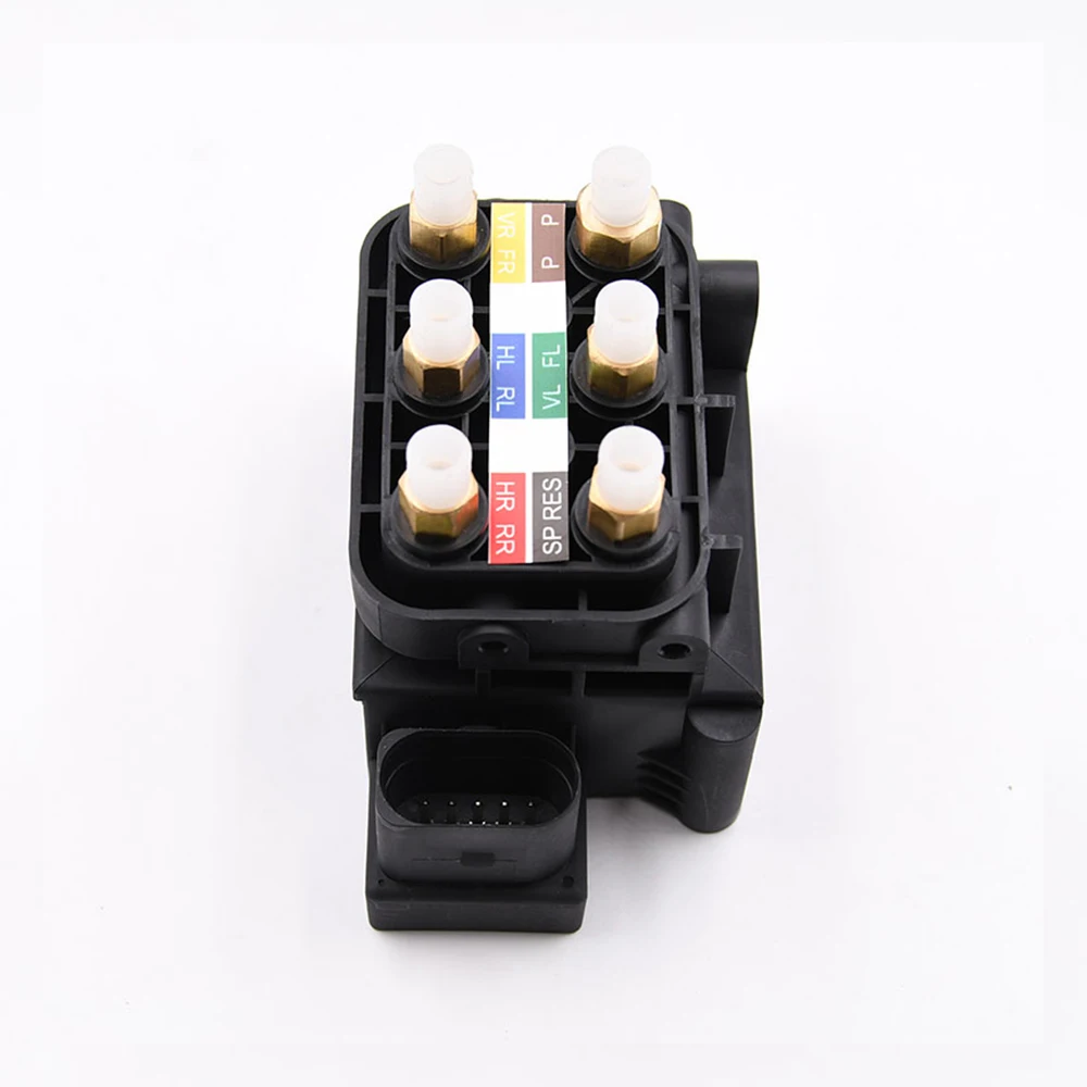 For Mercedes W221 W164 GL X164 R W251Air Suspension Supply Solenoid Valve Block A2123200358 A2513200058 1643200904 1643201204