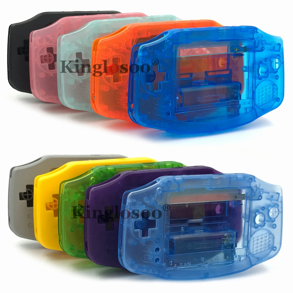 

Pre-cut IPS shell case for Gameboy Advance housing cover for GBA console 18 Colors