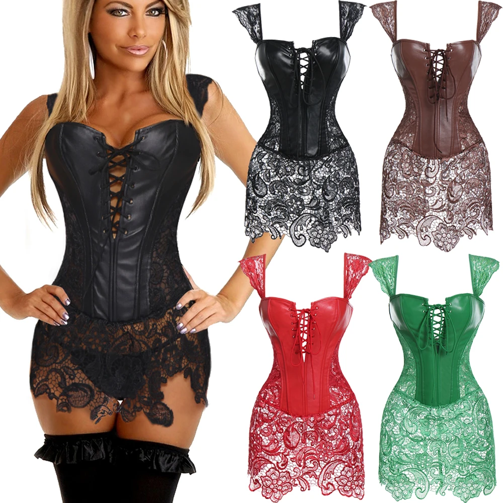 Miss Moly Women Steampunk Corset Dress