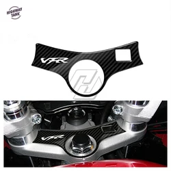 3D Carbon-look Upper Triple Yoke Defender Case for Honda VFR 800 2002-2006