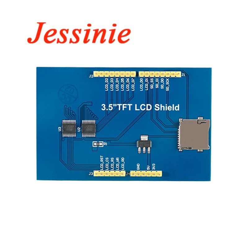 Pantalla TFT LCD de 3,5 pulgadas, módulo de pantalla a Color HD, controlador LI9486 para placa Arduino MEGA2560 con/sin Panel táctil, 480x320
