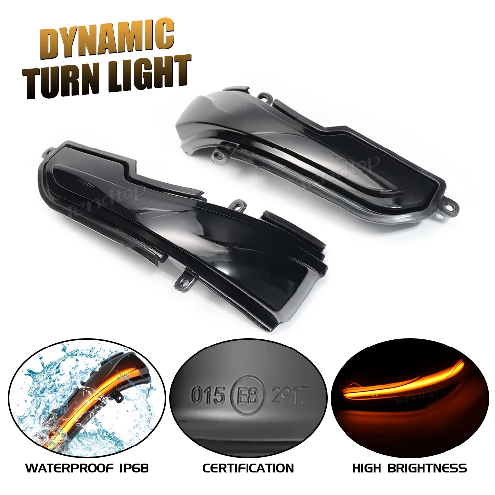 Car Accessory LED Dynamic Turn Signal Light Turn Repeater Direction Indicator Lamp For Infiniti Q30 Q50 Q60 Q70 2016 2017 2018