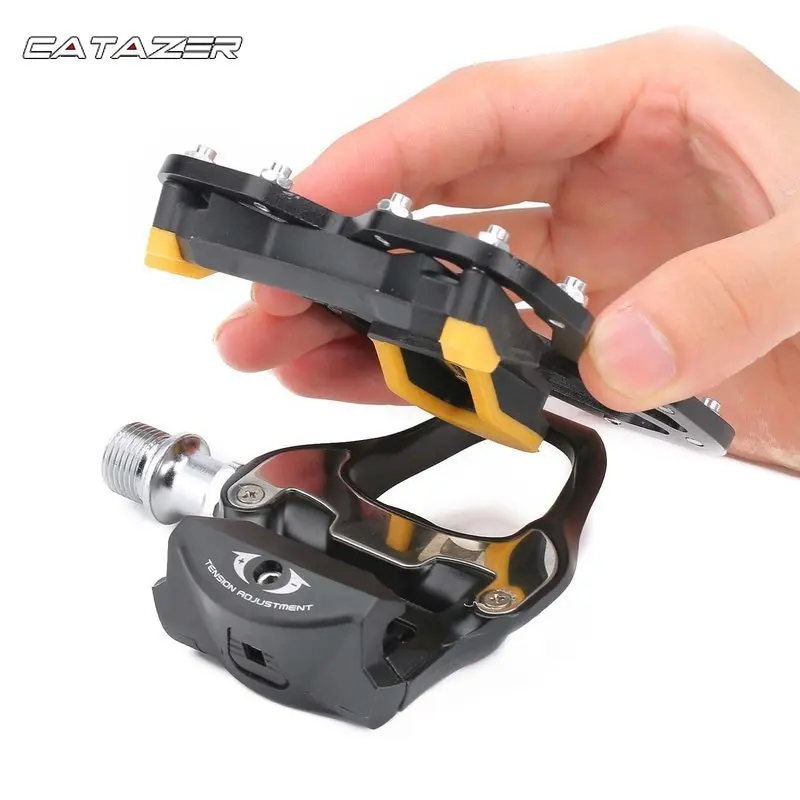 

Адаптер для велосипедной педали Платформа для велосипеда алюминиевый сплав без зажима для велосипедных аксессуаров Shimano SPD велосипедные педали