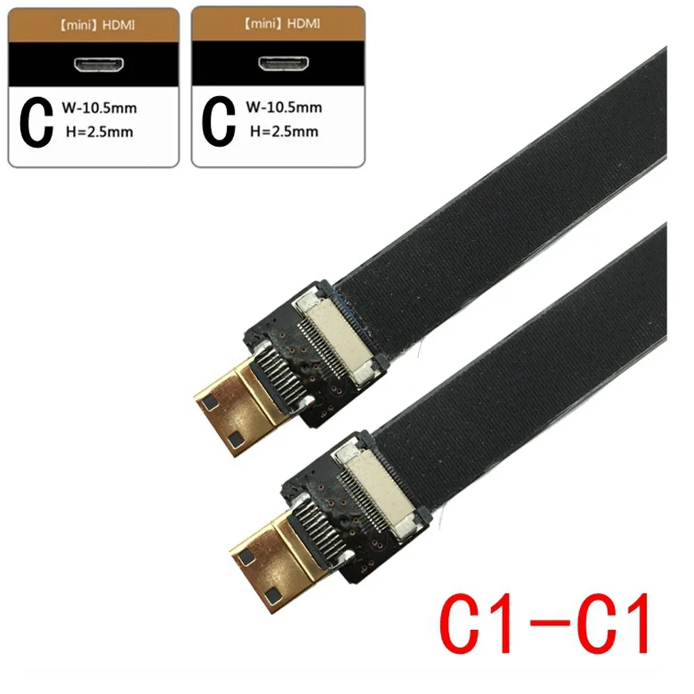 FPV FPC Ribbon Flat Cable 0.5mm Pitch 20pin for HDTV-compatible HDTV FPV Multicopter Aerial Photography 20cm Length