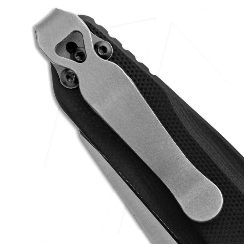 Clip trasero de aleación de titanio para Cuchillo de mariposa 710, navaja de bolsillo plegable personalizada 551, herramienta de Clip trasero,