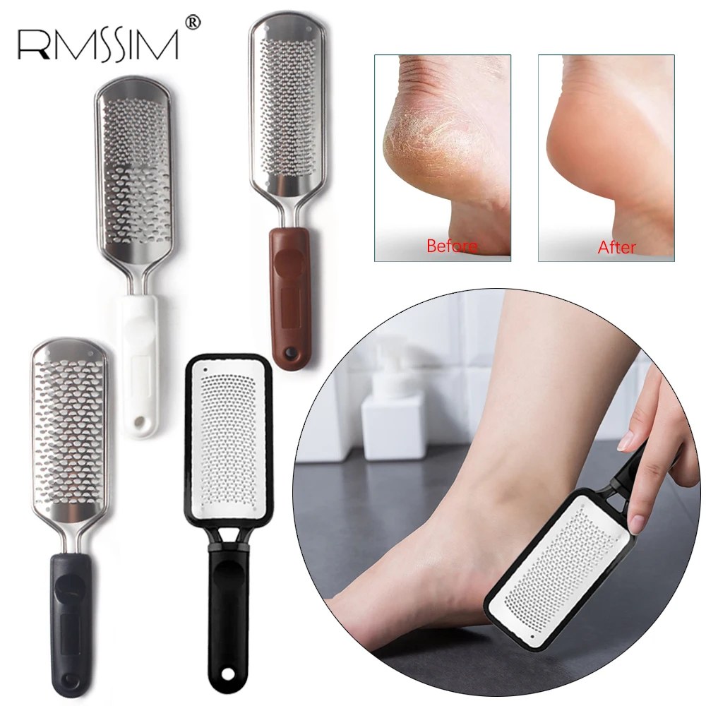 

Colossal Foot Scrubber Foot File Foot Rasp Callus Remover Stainless Steel Foot Grater Foot Care Pedicure Tools