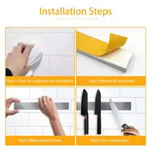 Magnetic Knife Holder Rack 30-50cm #3