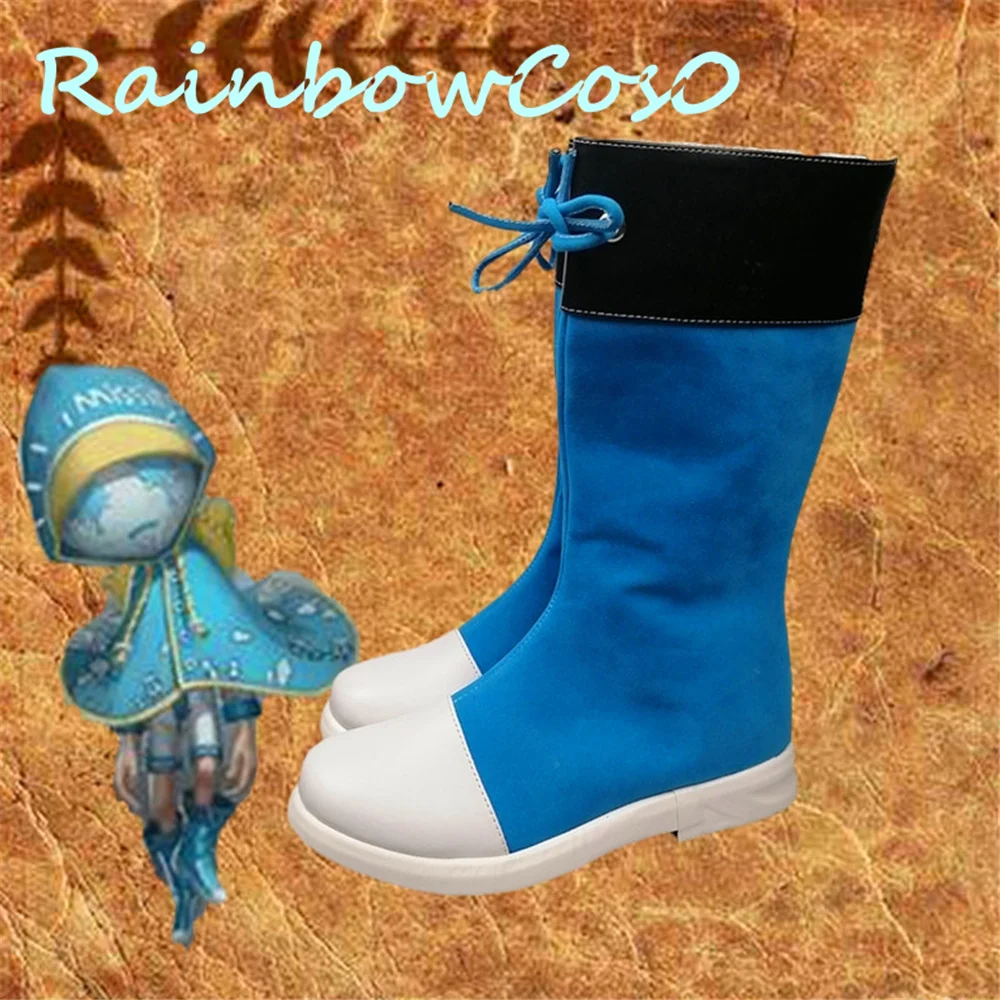 Identity V Robby White Axe Boy Cosplay Shoes Boots Game Anime Halloween Christmas RainbowCos0 W1848