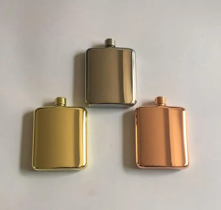 

stainless steel copper hip flask 6oz outdoor pocket flagon Irish jameson hip gift flask for whiskey SN3800