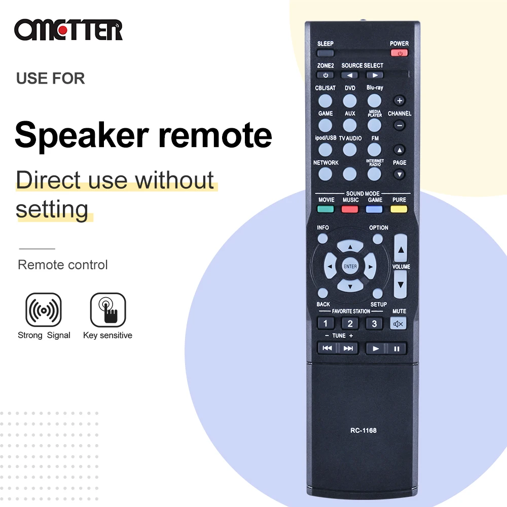RC-1168 RC-1169 جديد ل دينون التحكم عن بعد الصوت/فيديو استقبال AVR1613 AVR1713 1912 1911 RC 1189