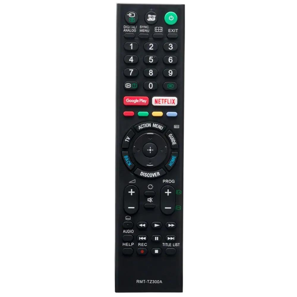 

New RMT-TZ300A remote control for SONY Bravia LED TV With BLU-RAY 3D GooglePlay NETFLIX