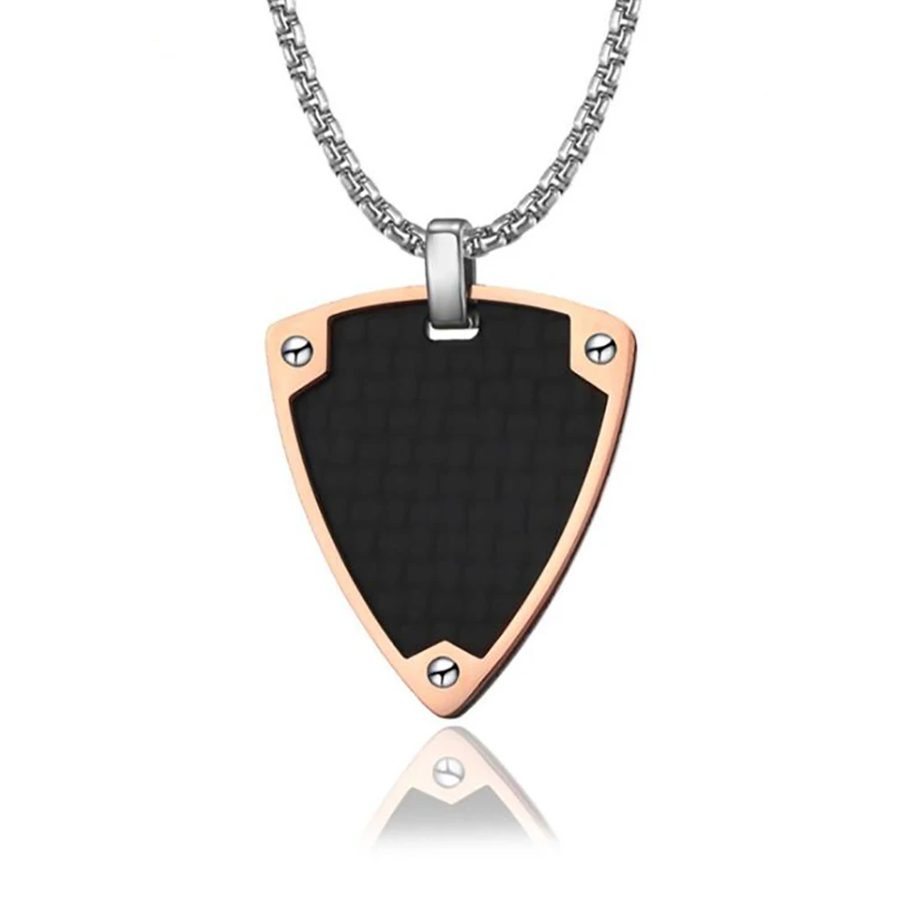 JEPick-Collier avec pendentif note de musique, bijoux pour amoureux, hommes et femmes