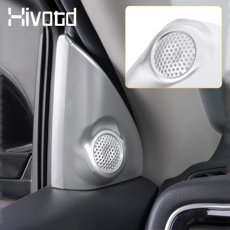 Auto Inner Front Triangle  Cover Interior Decoration Protection Loudspeaker Car Accessories For Mitsubishi Outlander 3 2022-2016