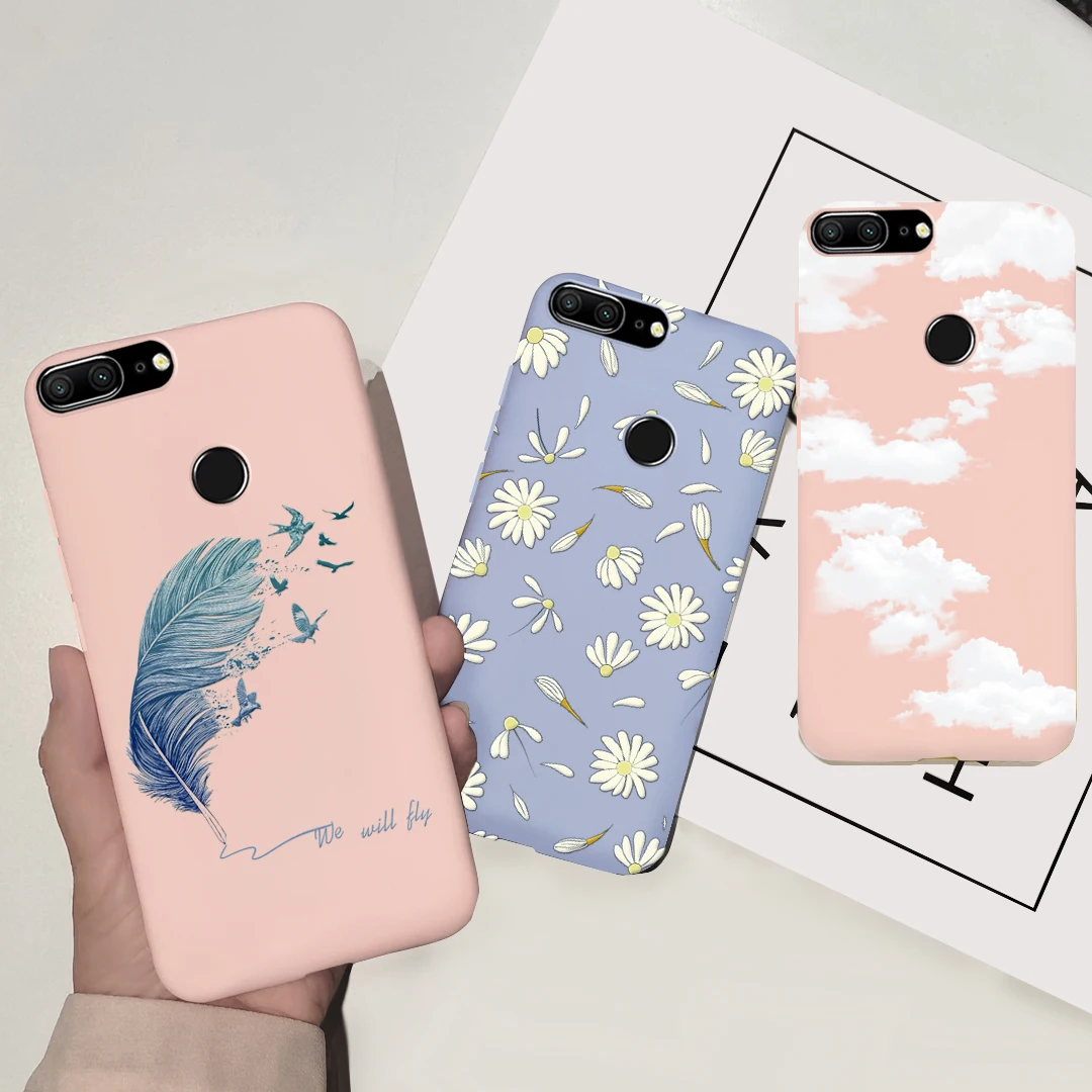 For Huawei Honor 9 Lite Case Cover Honor 9 Silicone Phone Case Fashion Macaroon TPU Soft Funda For Honor 9 Lite Coque Bumper