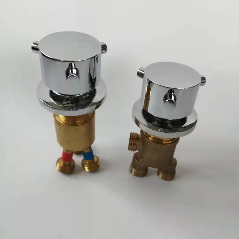 MTTUZK faucet accessories split type hot and cold water mixing switch 1 in 2 out water separator bath switching valves