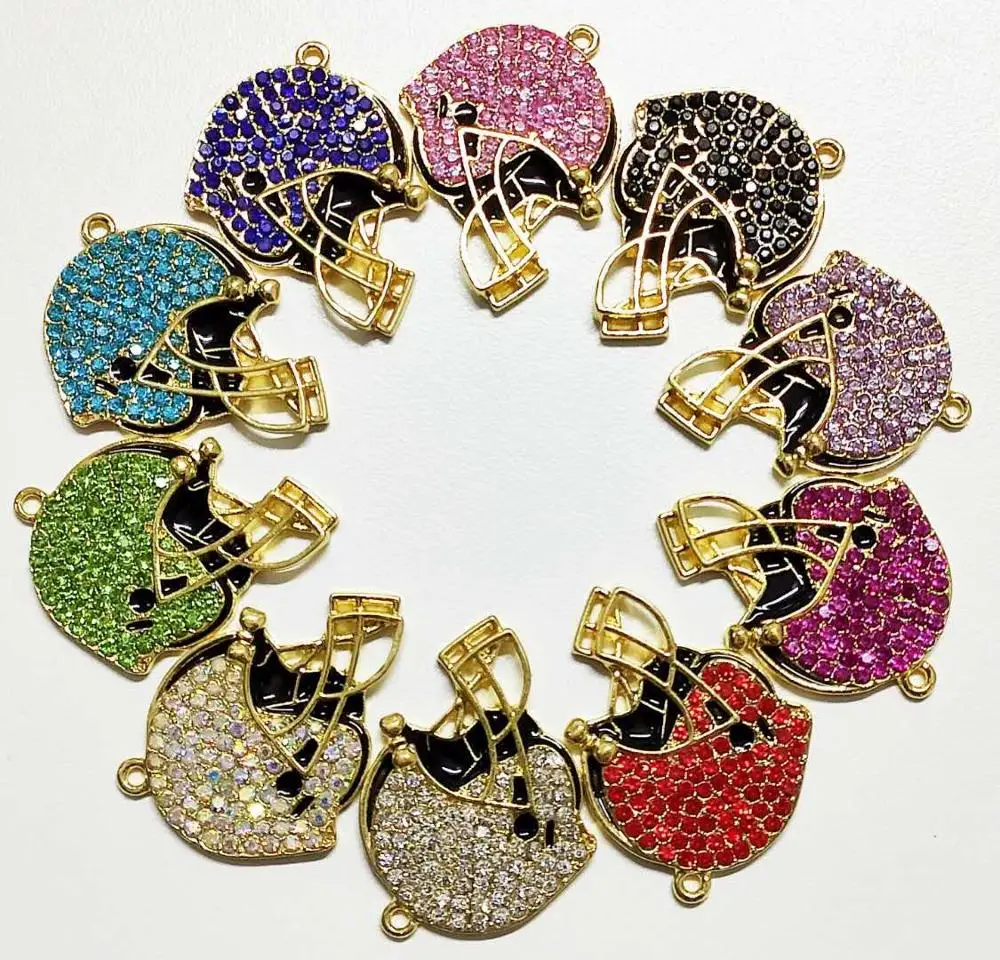 10pcs Helmet charms for women DIY jewelry accessories