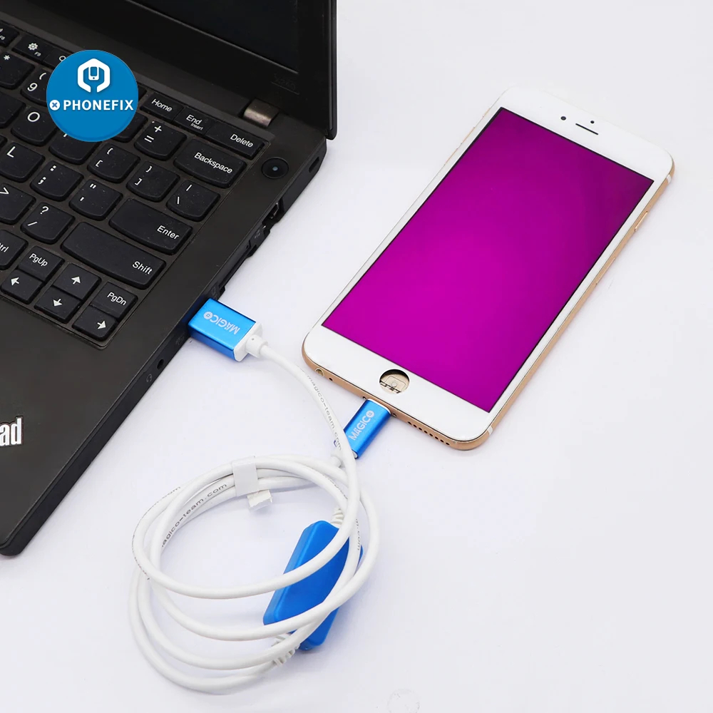 كابل MAGICO OEM DCSD كابل الهاتف المنفذ التسلسلي اختبار الهندسة كابل DCSD USB آيفون 7/7P/8/8P/X الهندسة والاستغلال