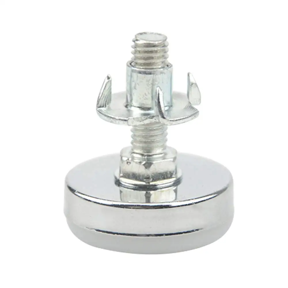 12 Pairs M8x33mm Furniture Levelers Table Leveling Foot Adjustable w/T-Nuts (12 PCS Furniture Leg Screws & 12 PCS T-Nuts)