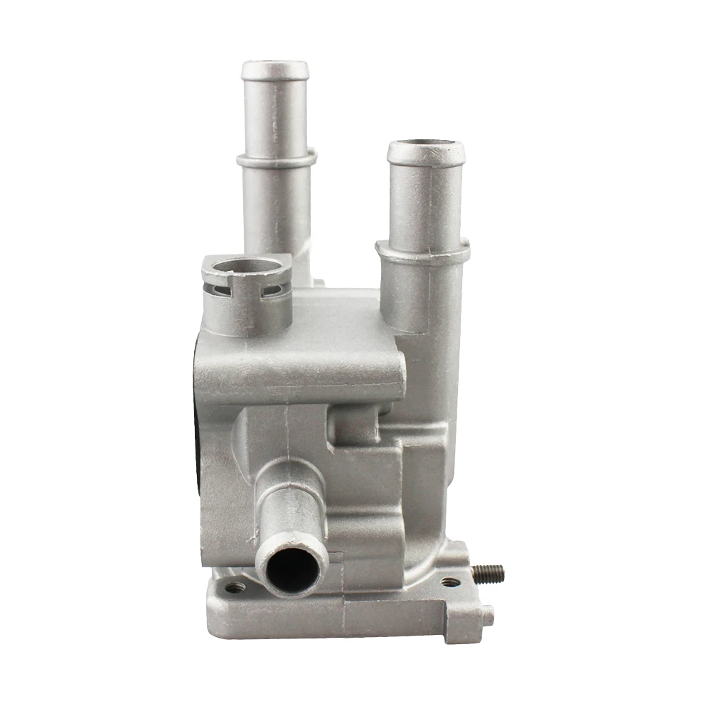Aluminiowa obudowa termostatu, chłodzenie silnika, automatyczna pokrywa termostatu z czujnikiem dla Chevrolet Opel Cruze Astra Epica Zafira 96984103 96817255 — zdjęcie 5