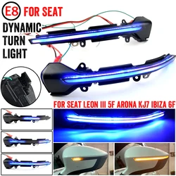 Dynamic Blinker Side Mirror indicator For Seat Leon III MK3 5F ST FR Cupra Ibiza MK5 V KJ1 Arona KJ7 LED Turn Signal Light