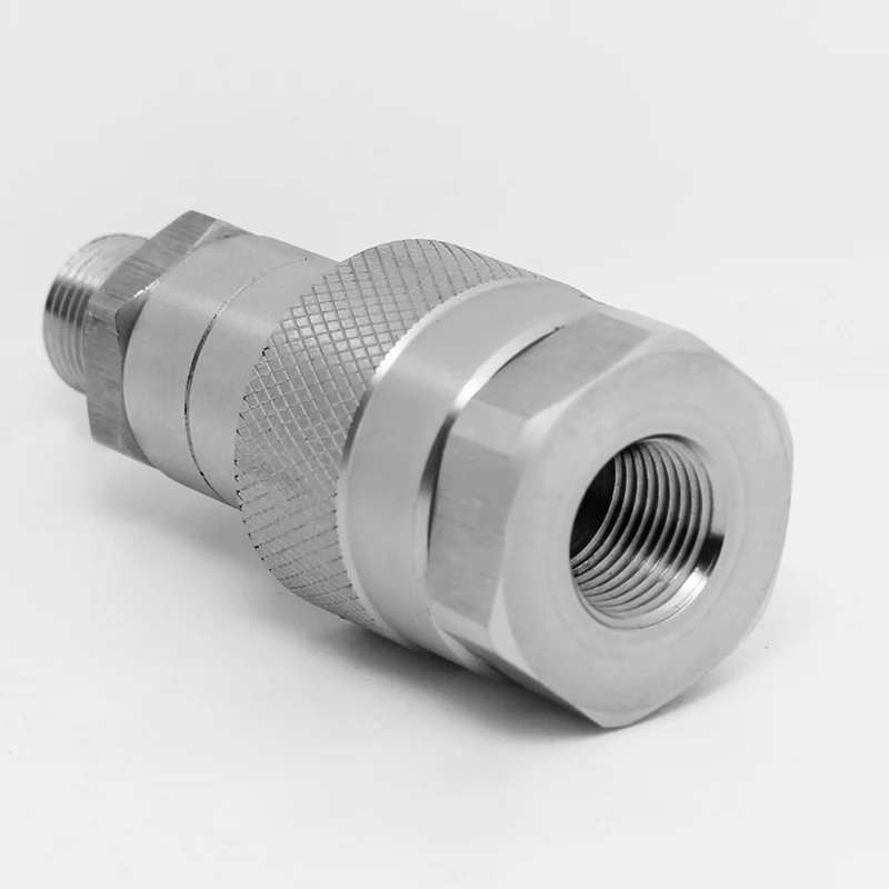 

1 шт. NPT1/4 3/8 гидравлический быстроразъемный соединитель для оборудования высокого давления Портативный Домкрат гаечный ключ промышленный соединитель для труб