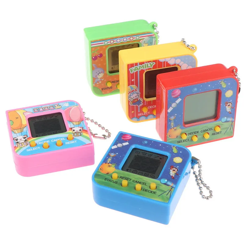 New 1pc 90S Nostalgic 168 Pets Virtual Cyber Pet Toy Tamagotchi Electronic Pets Toys