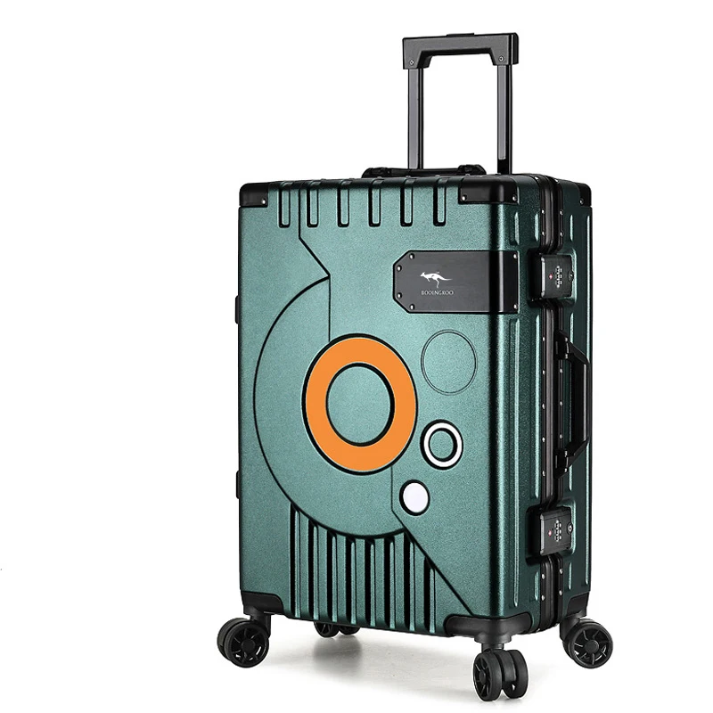 Vnelstyle Trolley koffer männer frauen 20/24/26 zoll ultra-ruhigen roll gepäck mode passwort reise internat reise koffer