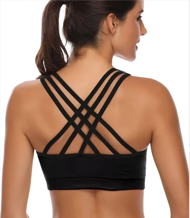 

Sports Bra Crop Top Fitness Women Sportswear Feminine Sport Top Bras for Fitness Gym Female Underwear Running Push Up Lingerie