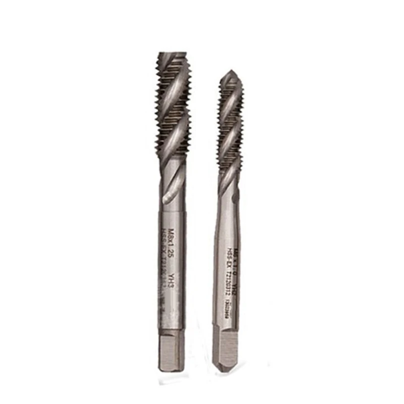 HSS-EX che lavora i rubinetti a spirale di alluminio M2 M3 M4 M5 M6 M8 M10 M12 T2120 della flauto adatto a fori ciechi di tt(ad alta efficienza