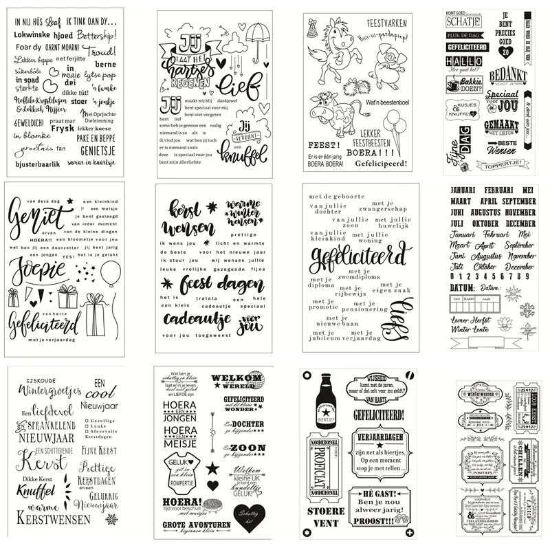 Stempel der: Der perfekte Klar-Silikon-Stempel für Scrapbooking und DIY-Projekte