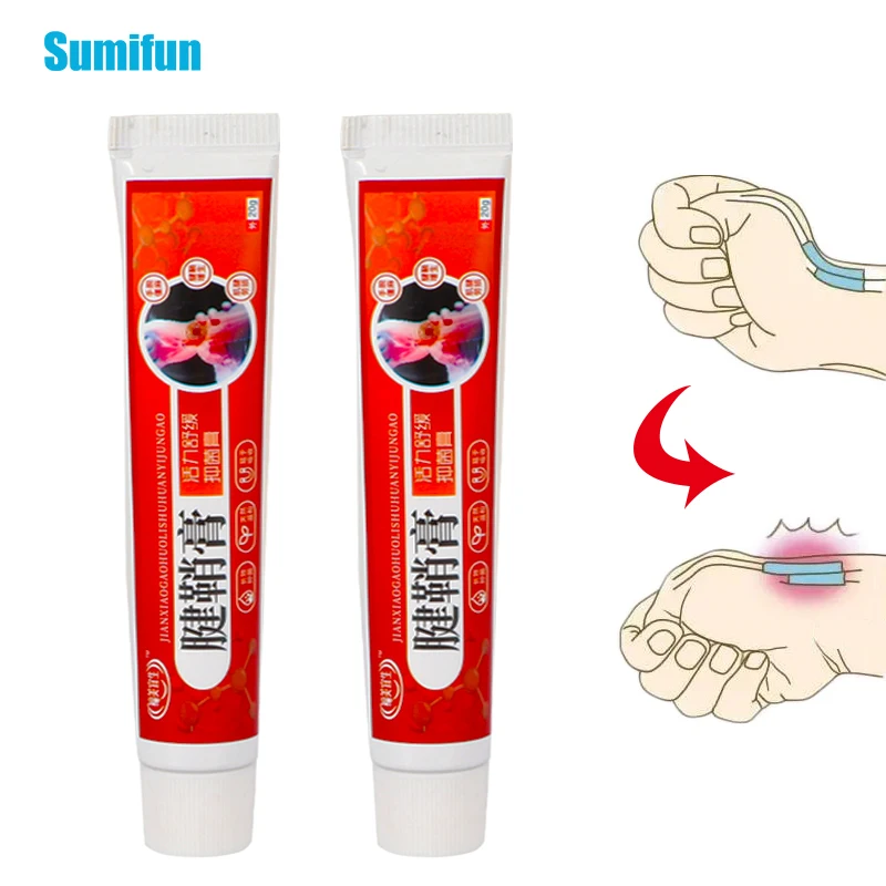 

20g Hot Analgesic Cream Chinese Medical Ointment For Tendon Sheath Therapy Orthopedic Rheumatoid Arthritis Pain Oil