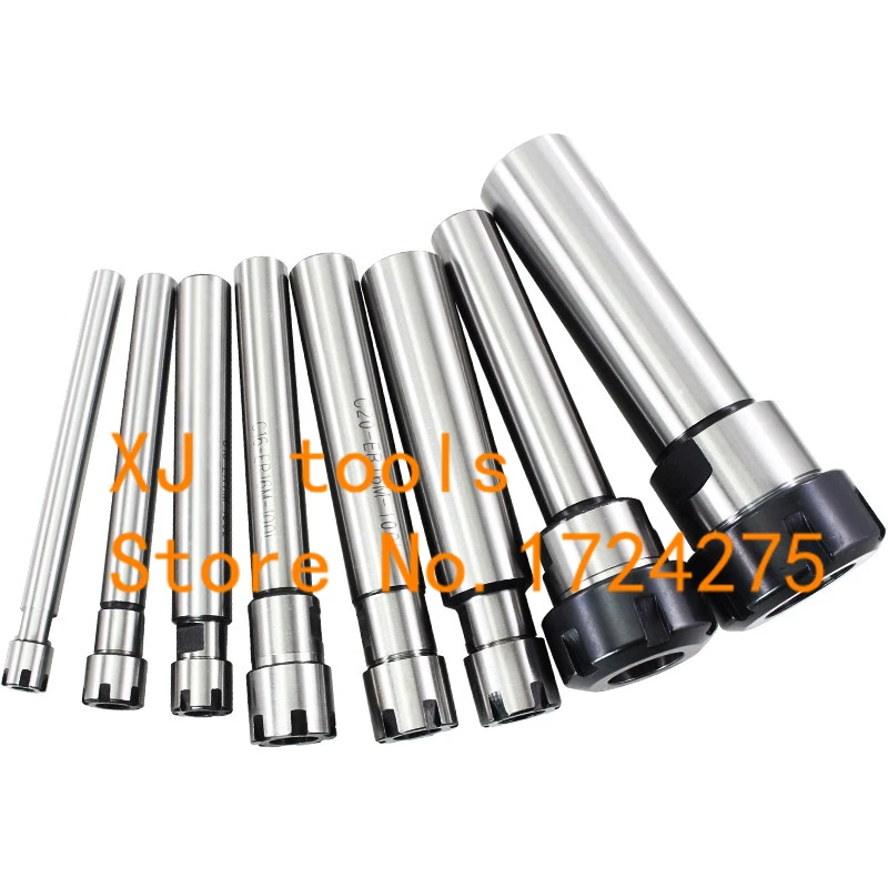 Imagem -06 - Haste Reta de Extensão 100 mm C16 C20 C25 C32 150 mm Mandril de Pinça de Extensão Suporte Porca Er25um Er32um Er40um Er25 Er32 Er40