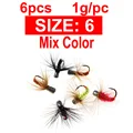 6PCS Size6 Mix Color