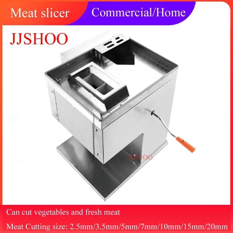 Commercial Electric Slicer Shredded Fast Meat Vegetable Cutter Kitchen Potato Radish Meat Cutting Machine