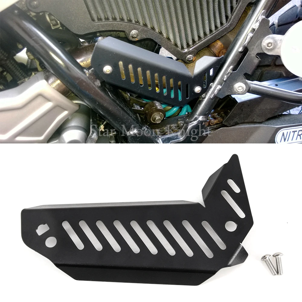 Manifold Heat Shield Protecting Mask Insulation Board Baffle Exhaust Pipe System Guard Protector Cover For Yamaha Tenere XT660Z