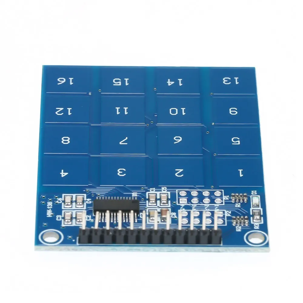 Ttp229 16 canais módulo de interruptor de toque capacitivo sensor de toque digital módulo de sensor de toque placa pcb