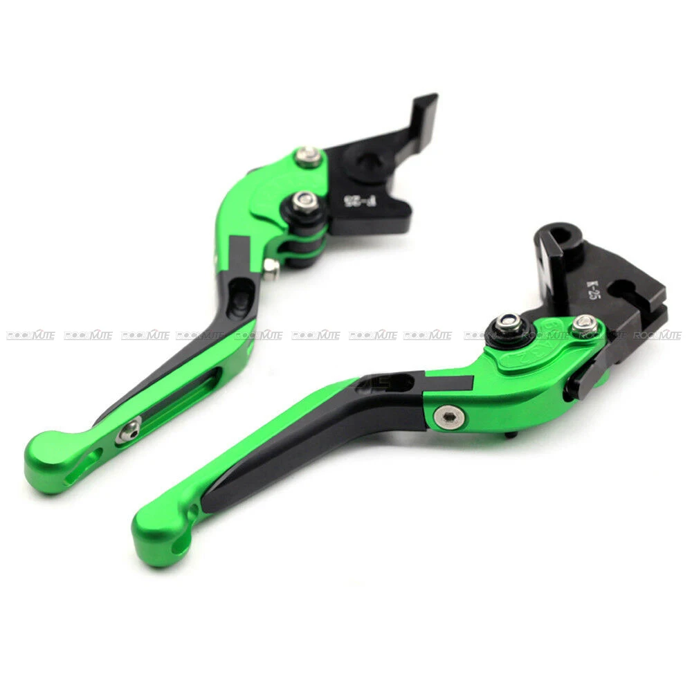 

Brake Clutch Levers For Kawasaki ZX6R 2007-2018, ZX10R 06-15, Z1000 SX Ninja 1000 11-16 Motorcycle Left Right Folding Extendable