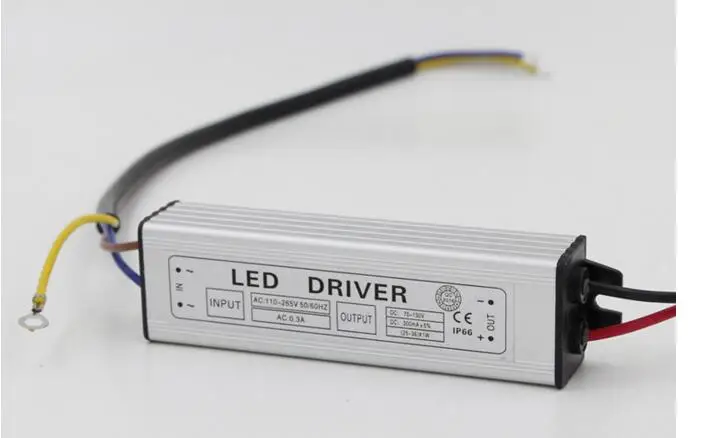 IP66 Waterproof Constant Current Driver for 25-36*1W High Power LED AC90-260V to DC85-130V 300mA